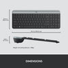 Logitech MK470 Slim Wireless Keyboard and Mouse Combo (clavier et souris sans fil)