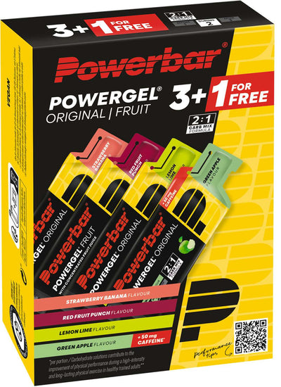 Powerbar powergel original multisaveur 3+1