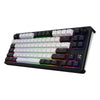 Hator skyfall mag ultima 8k sans fil, clavier de jeu (noir, disposition américaine, hator aurum ice, 80 % (tkl), RVB, double-shot pbt, hot-swap, 2,4 GHz Bluetooth USB-C)