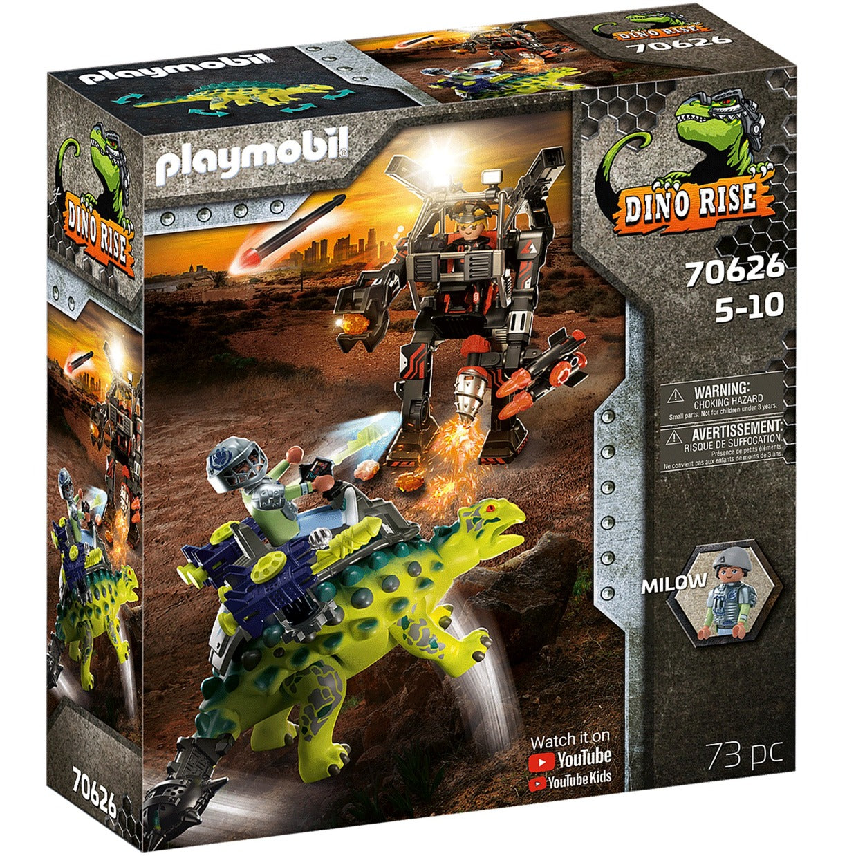 Playmobil Rise Saichania: Défense des combattants