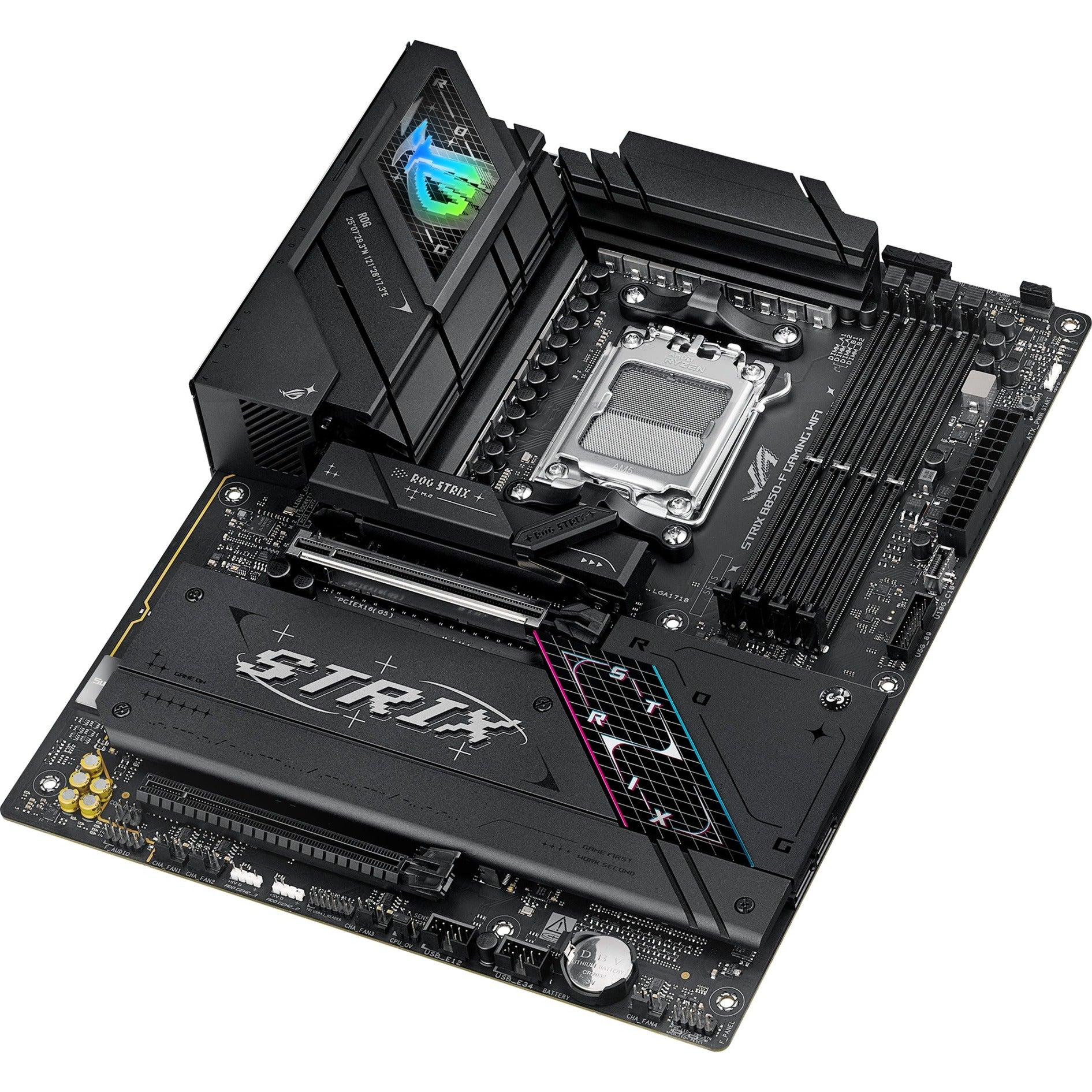 Carte mère Asus ROG Strix B850-F Gaming WiFi Socket AM5 (2,5 Go-LAN, Wi-Fi 7, BT, Son, ATX)