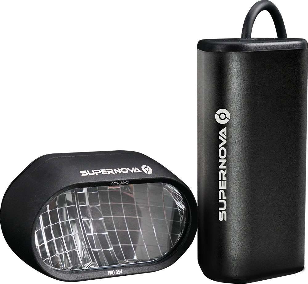 Supernova b54 pro - éclairage avant à batterie