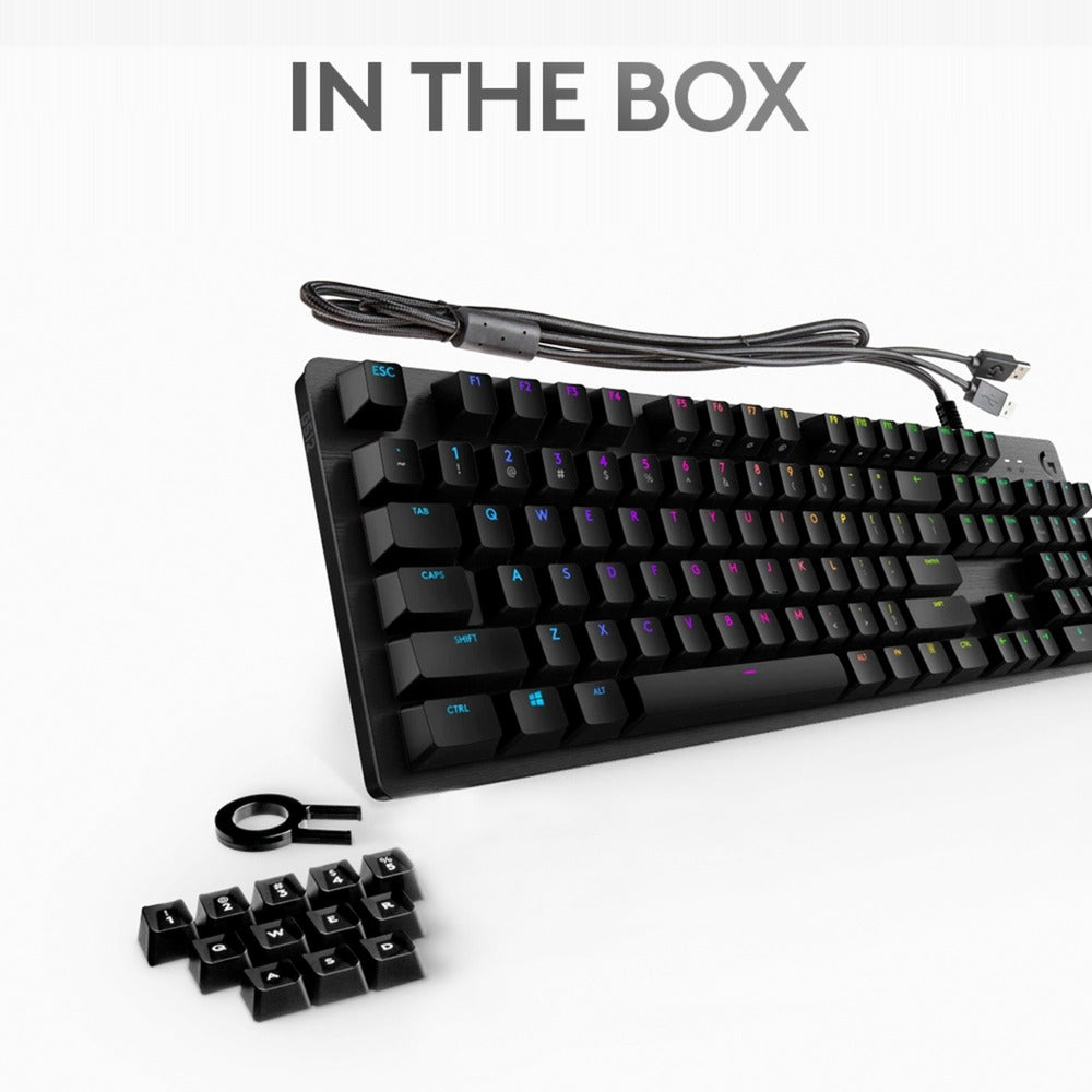 Logitech G512 Carbon Lightsync RVB Keyboa de jeu mécanique