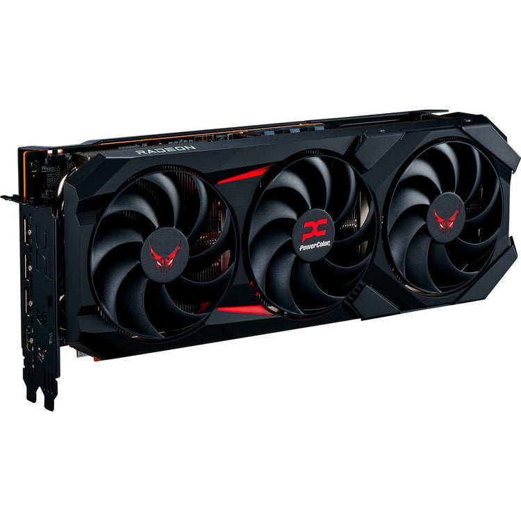 Carte graphique Powercolor Radeon RX 9070 XT Red Devil 16 Go OC (noir, RDNA4, GDDR6, 3x Display Port, 1x HDMI 2.1)