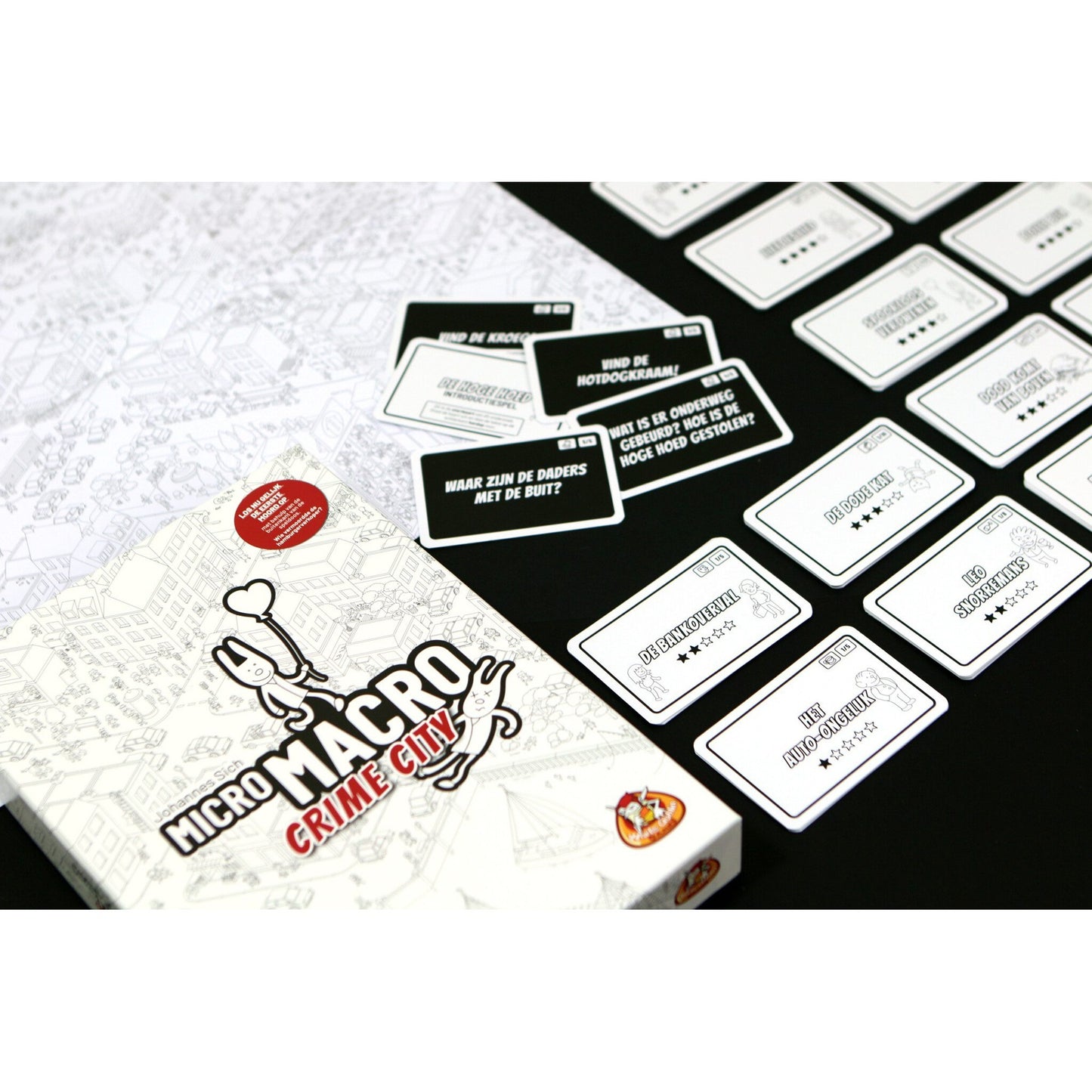 Jeux de gobelin blanc micromacro: Crime City