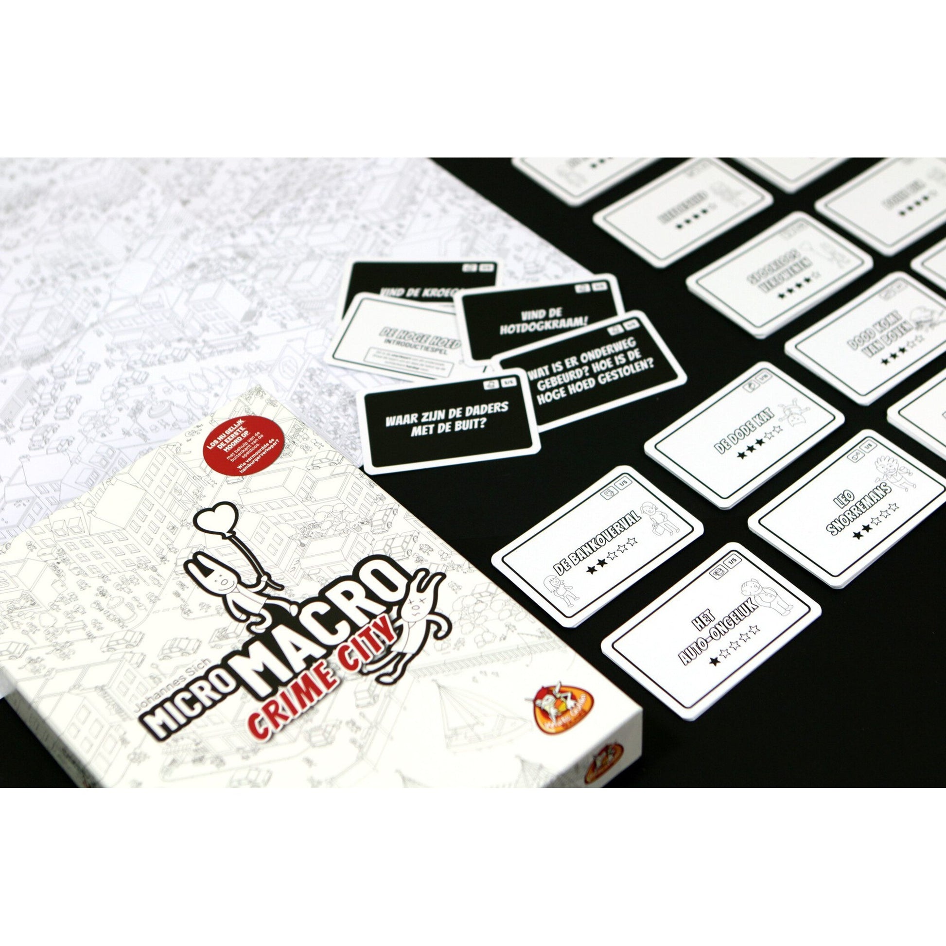 Jeux de gobelin blanc micromacro: Crime City