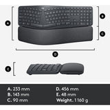 Clavier Logitech K860 ERGO - afbeelding 10