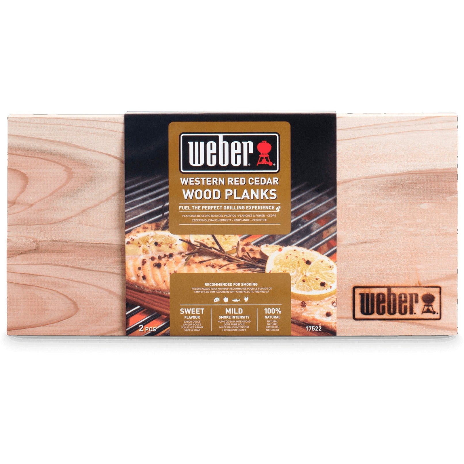 Weber western red cèdre planches en bois petit