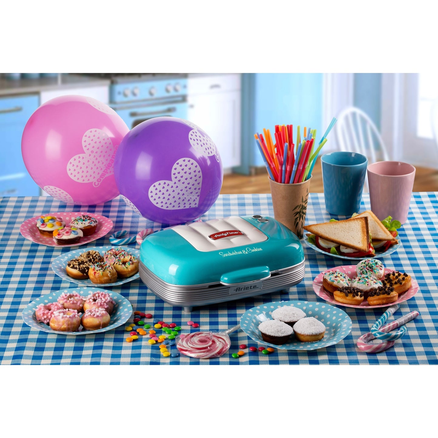 Ariete Party Time Tosti Cupcake Maker 1972 01