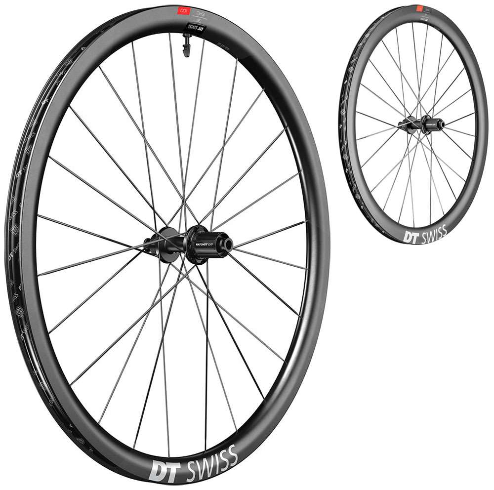 Roue arrière en carbone DT Swiss ERC 1100 Dicut® DB