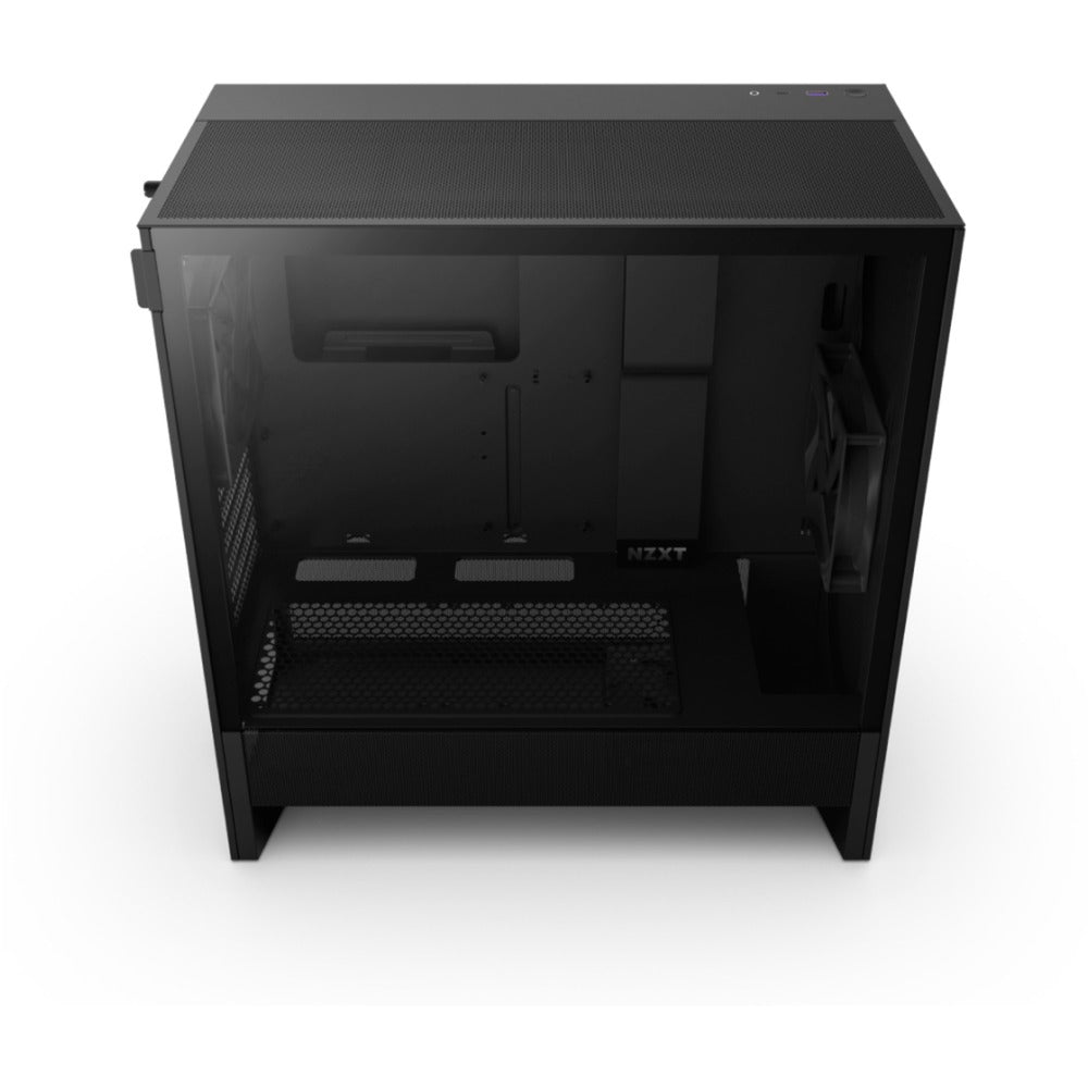 Boîtier tour midi Nzxt h5 flow v2 (noir | 1x USB-A | 1x USB-C | verre trempé)