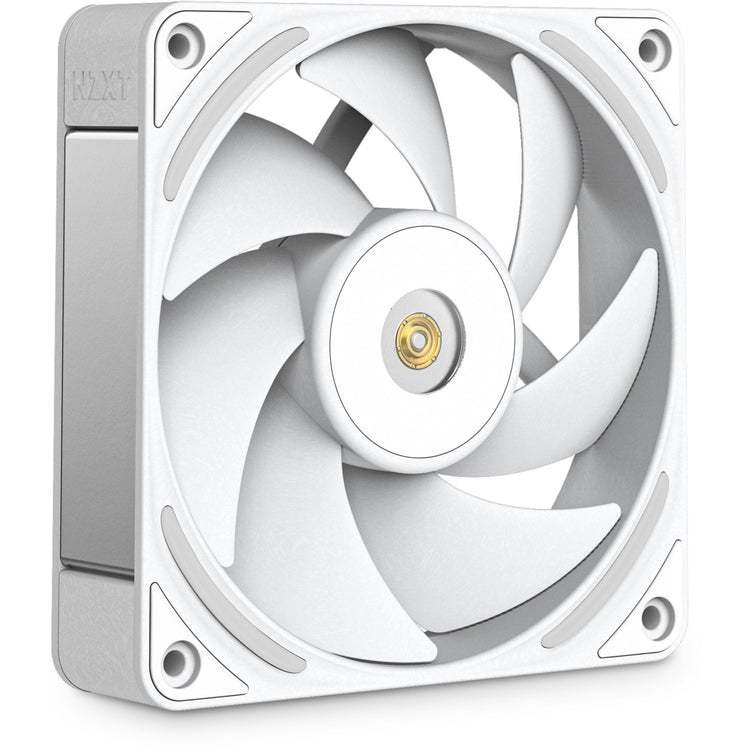 Nzxt f120x ventilateur de boîtier rgb (blanc, 120 x 120 x 30 mm, pwm)