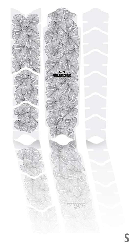Unleazhed Unscratch - Film de protection du cadre Monstera blanc mat