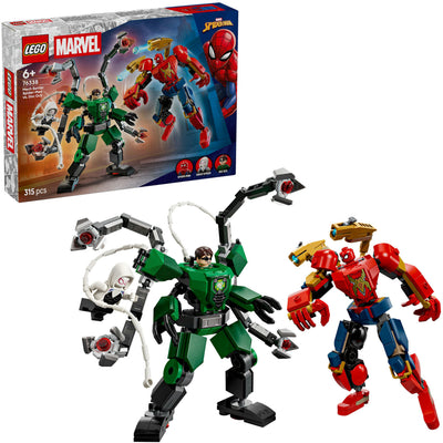 Lego 76338 Super Heroes Marvel Mecha Duel Spiderman contre Docock