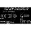 Wera 845 8 Bit-set Galvanning, 8 pièces