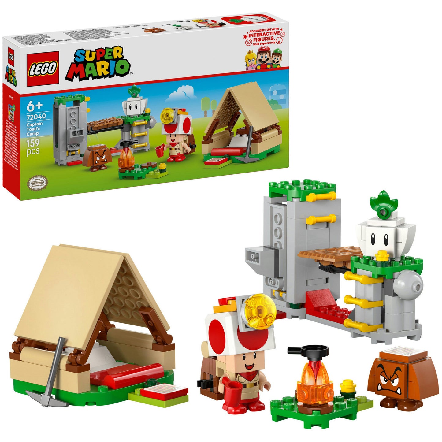 LEGO Super Mario 72040 Toad Boss Camping Site