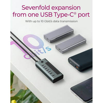 Ice Box 7-Port USB 3.2 Gen 2 Type-C Hub