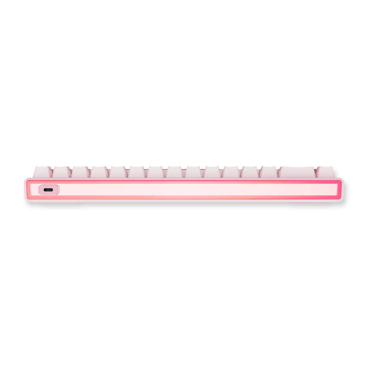 Clavier de jeu à commutateur magnétique à effet Hall Mchose Ace 68 (blanc, disposition américaine (qwerty), dieu magnétique Kailh, 65 %, RVB, échange à chaud, touches PBT, USB-C, capteur à effet Hall)