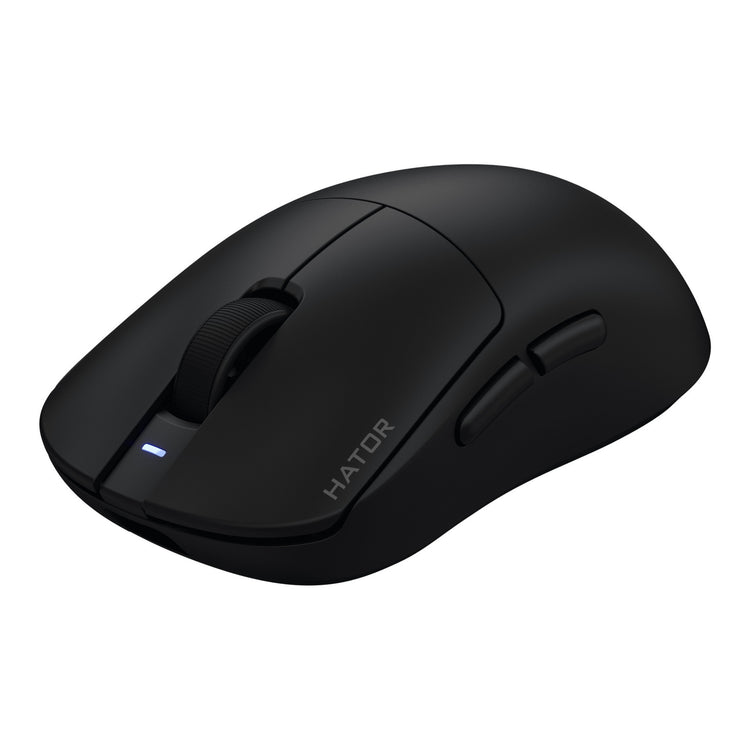 Hator Quasar 3S Ultima 8K Souris de jeu sans fil (noir, 30 000 DPI, Bluetooth USB 2,4 GHz)