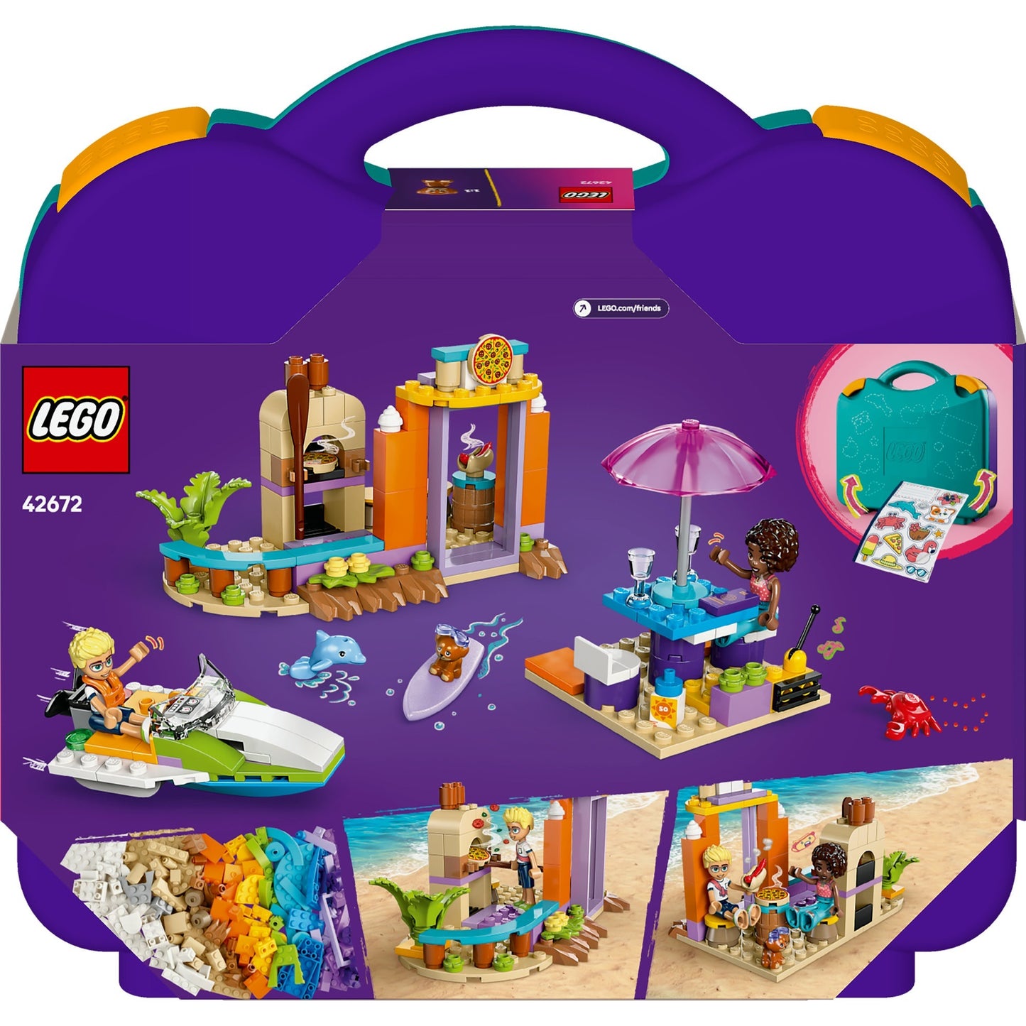 LEGO LEGO Friends 42672 Creative Beach Suitcase