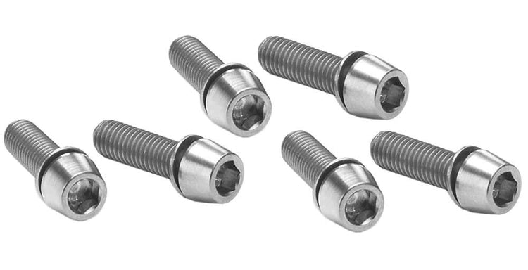 Ritchey tige des boulons en acier inoxydable Set WCS C-220 Silver
