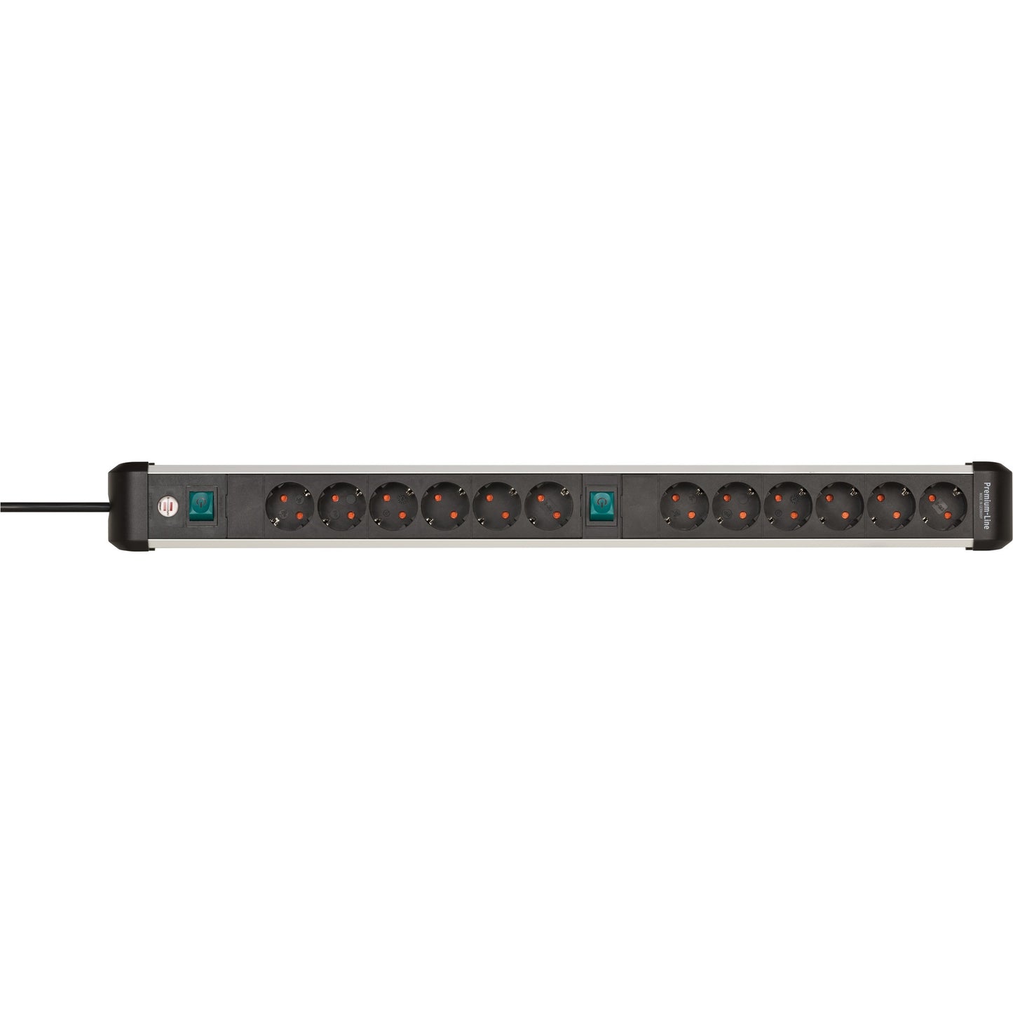 Brennenstuhl Socket premium-alu-line 12 fois