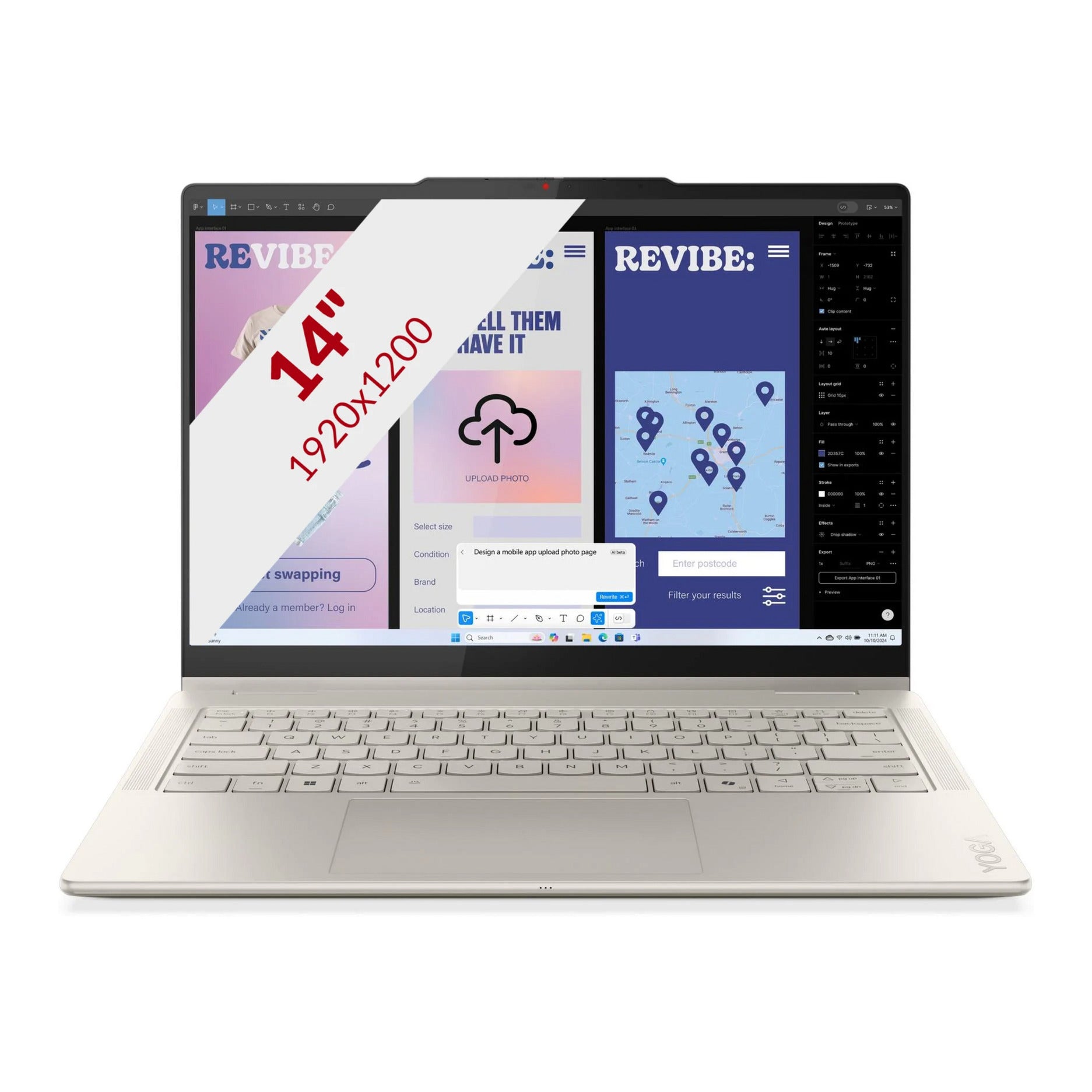 Lenovo yoga 7 2-en-1 14ill10 (83jq00fvmh) 14 copilot+ ordinateur portable (blanc brillant | core ultra 5 226v | graphiques intel arc 130v | 16 Go | SSD 512 Go | tactile)