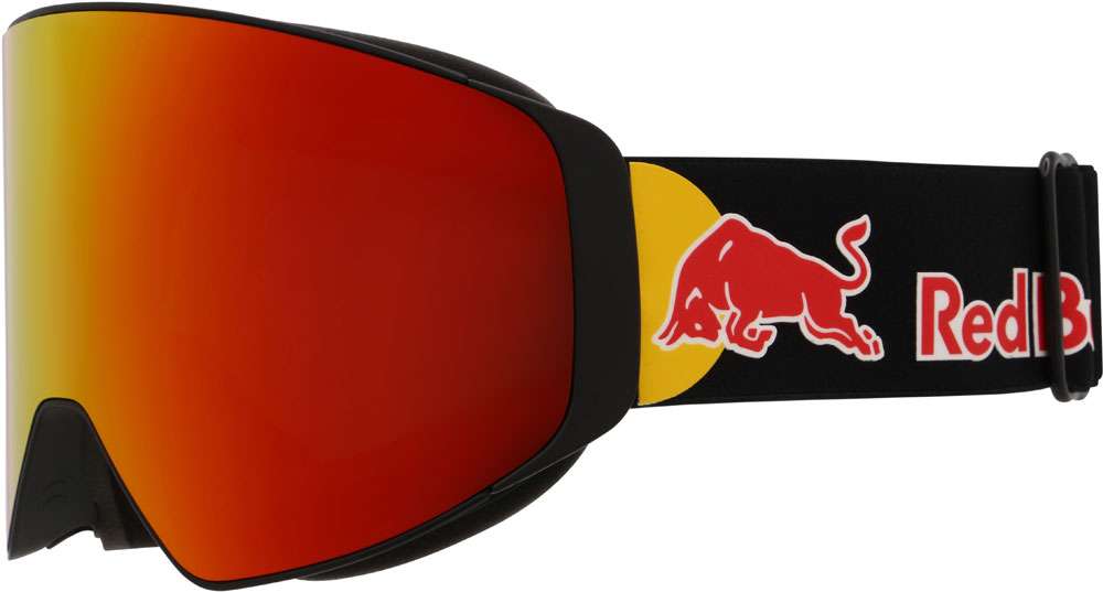 Red bull spect eyewear jamm-08re2 orange avec miroir rouge - masque de ski