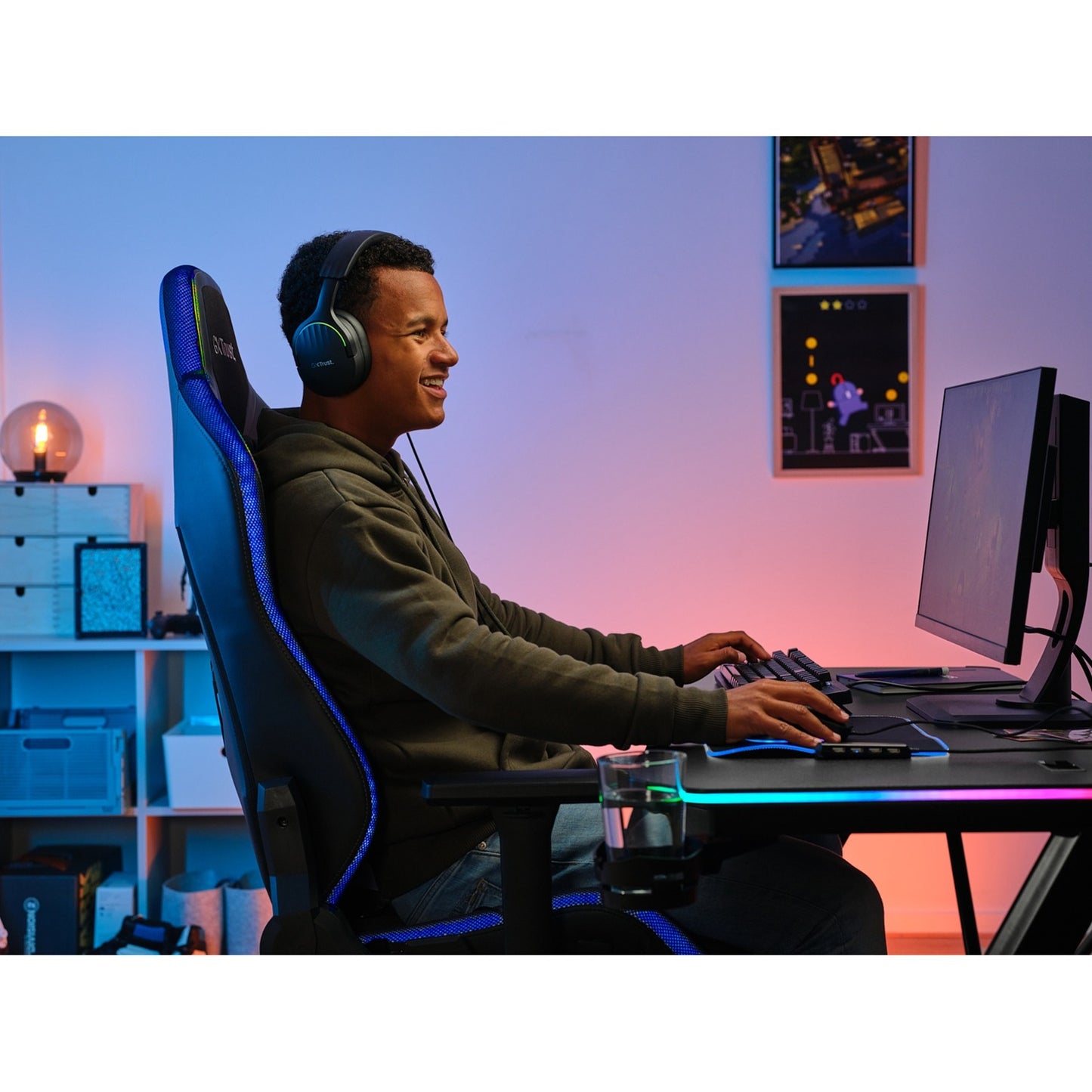 Trust GXT 709 Luminus RVB Gaming Agency