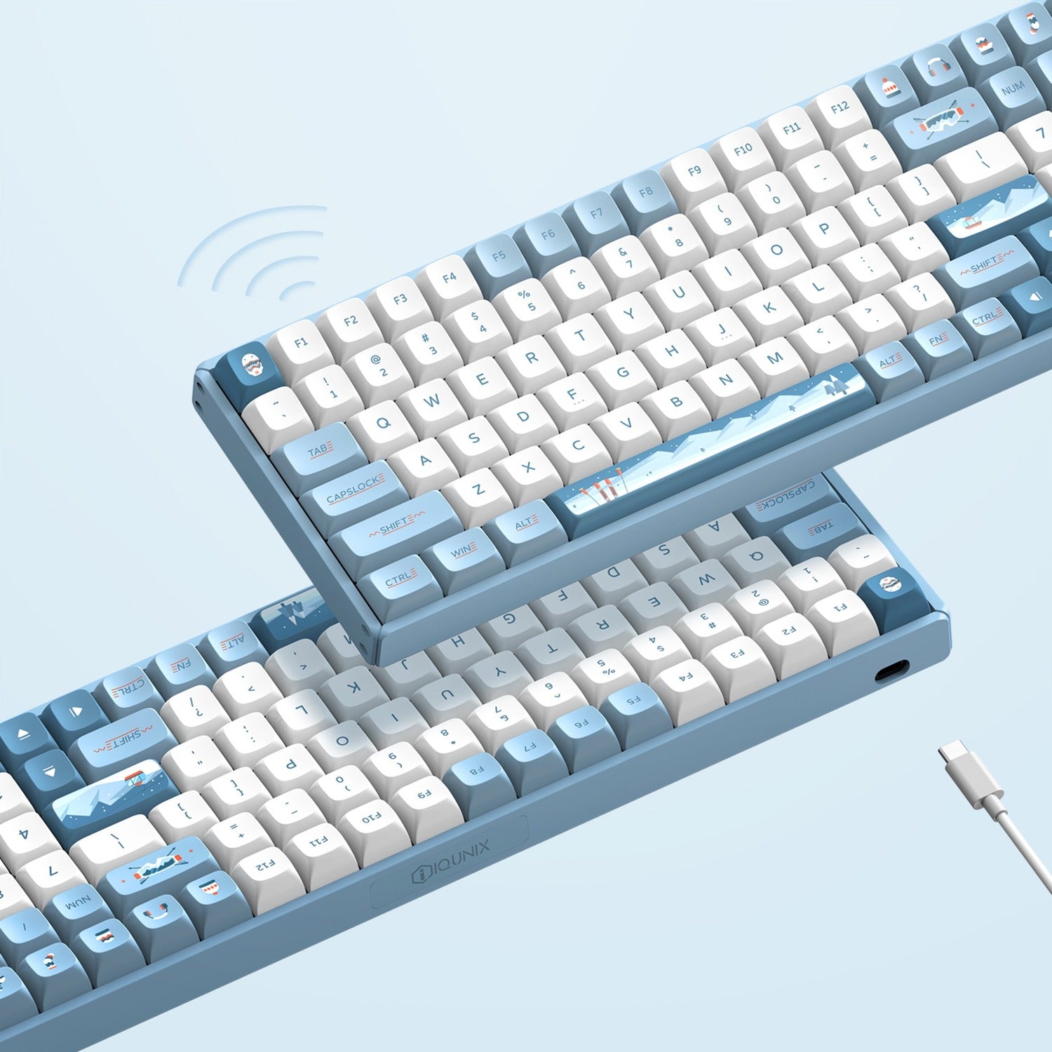 IQUnix F97 Witertide Wireless Kearyboard