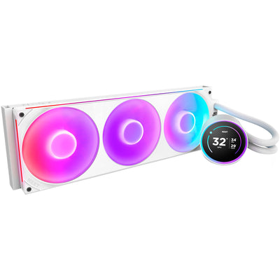 Refroidissement par eau NZXT Kraken Elite 420 RGB (blanc)