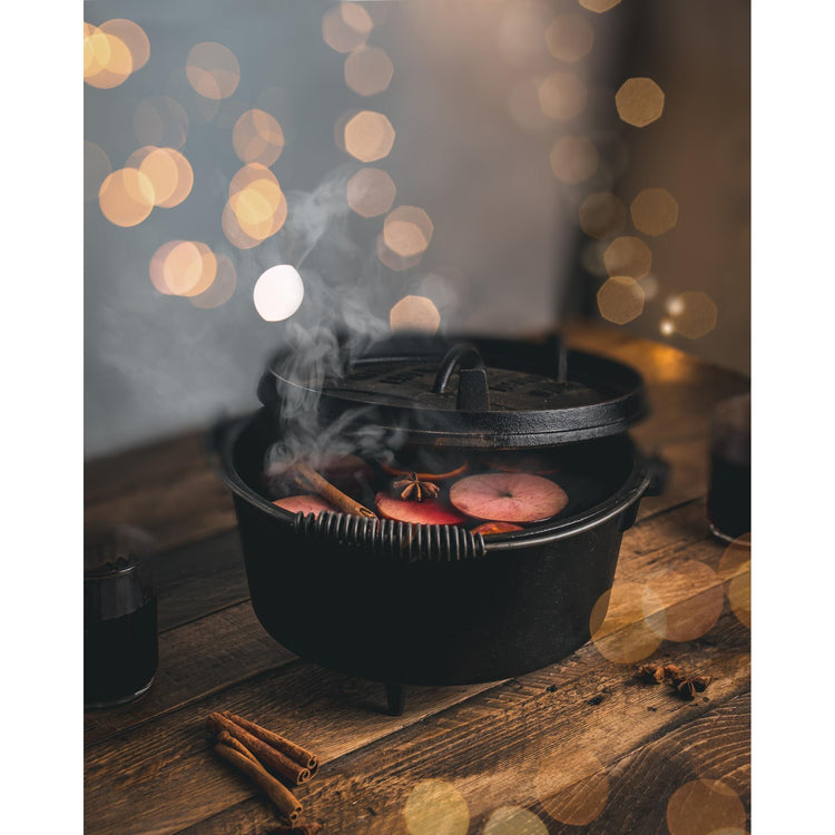 The Windmill Dutch Oven Poêle de cuisson 4,5 qt (noir, ø 25,5 cm | 3,8 litres)