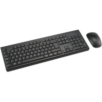 Kensington km150 eq ensemble de bureau sans fil (noir, disposition américaine (qwerty), membrane, 100%, 1200 dpi)