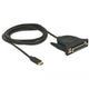 Dellock USB-C 2.0 mâle> 1 x parallèle DB25 femelle