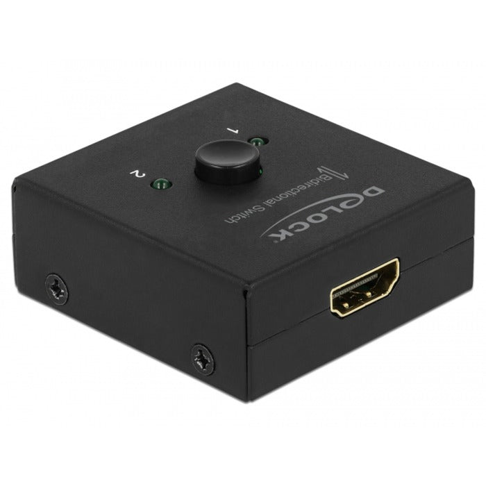 Dellock HDMI Switch 2 1 Bidirectional 4K 60 Hz
