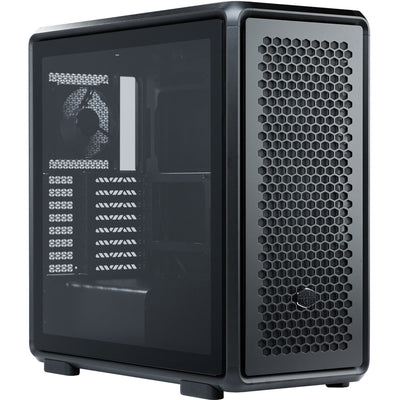 Boîtier tour midi Cooler master masterframe 600 (noir | 2x USB-A | 1x USB-C | verre trempé)