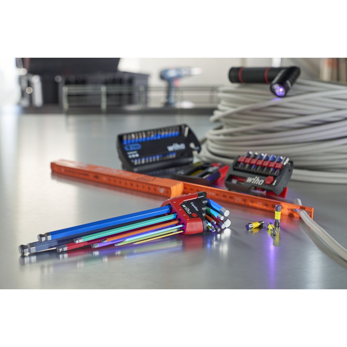 Wiha Sift Keys set dans Ergostar Holder, 10 parties