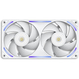 Ventilateurs de boîtier Nzxt f240x rgb (blanc, 2 pièces, 240 x 120 x 30 mm, pwm) - afbeelding 2