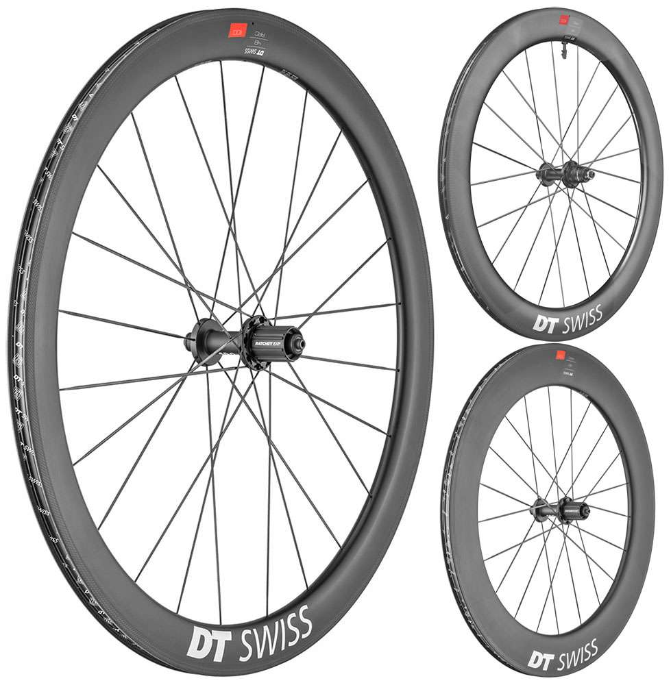 Roue arrière en carbone DT Swiss Arc 1100 Dicut®