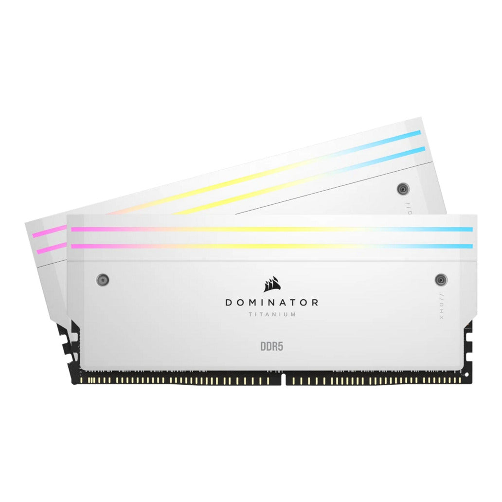 Corsair dominator titane ddr5 kit d'amélioration de l'éclairage éclairage LED (blanc, cmplekit2w)