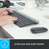 Logitech MK470 Slim Wireless Keyboard and Mouse Combo (clavier et souris sans fil)