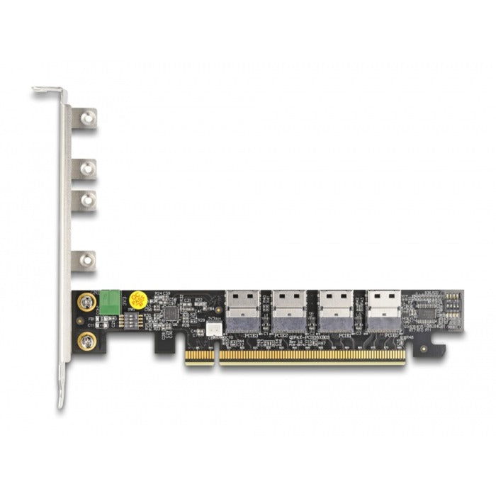 Carte Dellock PCI Express x16 à 4 x SFF-8654 interne 4i n