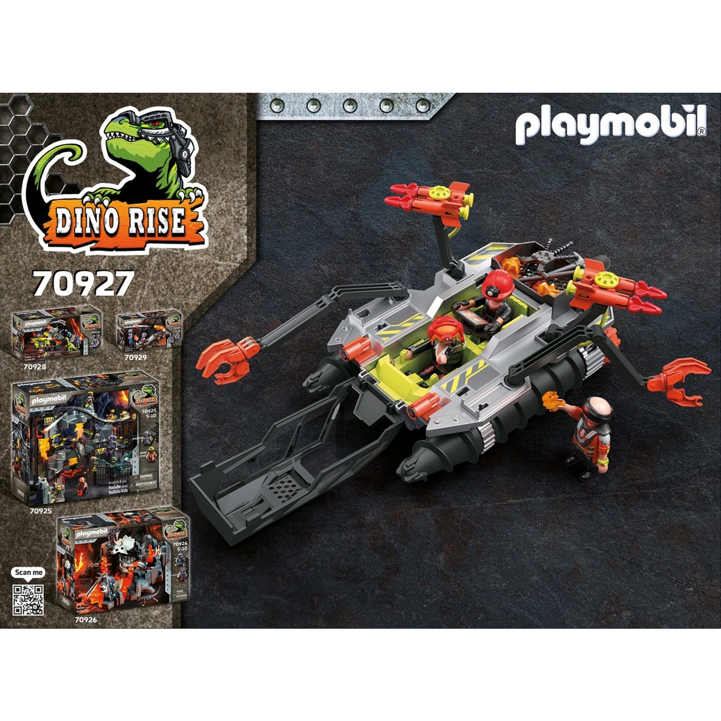 Playmobil Rise Comet Corp. Exercice de démolition 70927