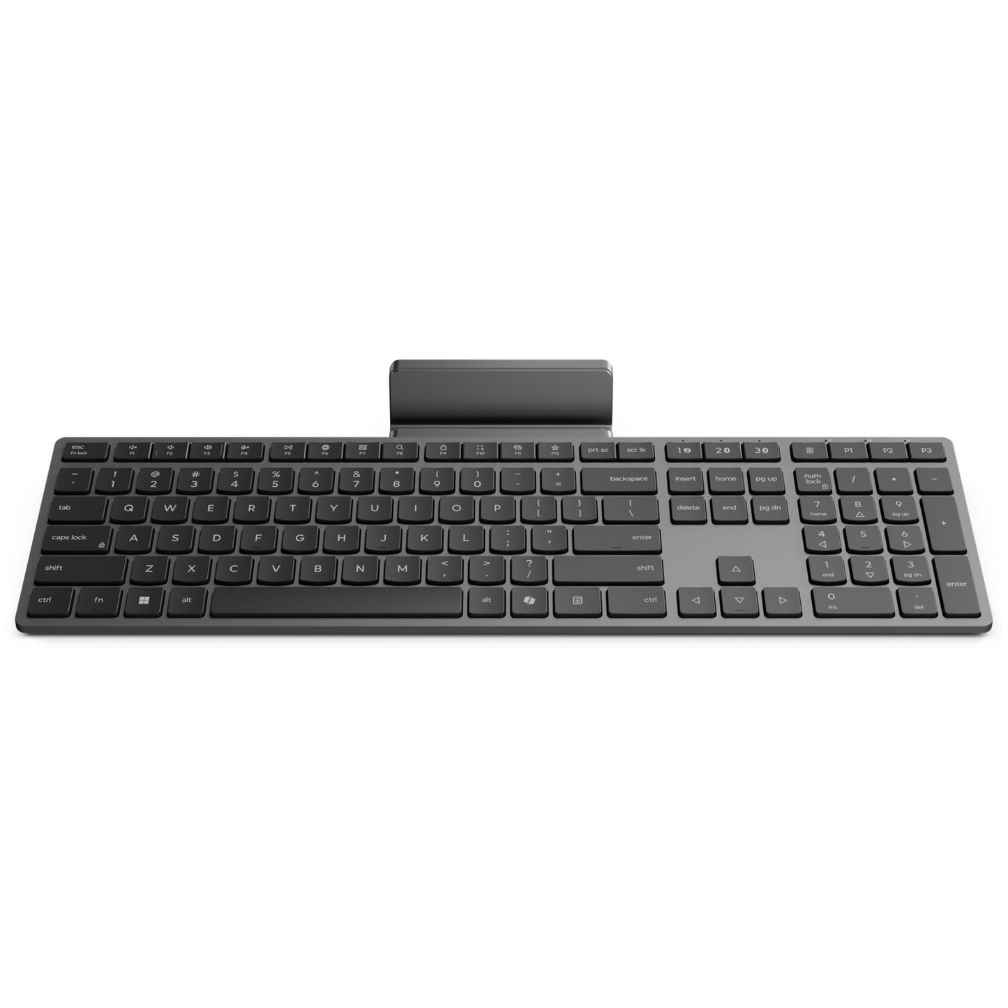 Lenovo 700 clavier sans fil multi-appareils moderne-ensemble de bureau euro103p (gris, 100%, 2.4 GHz, Bluetooth)