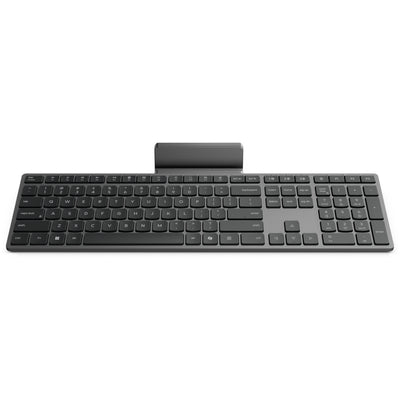 Lenovo 700 clavier sans fil multi-appareils moderne-ensemble de bureau euro103p (gris, 100%, 2.4 GHz, Bluetooth)