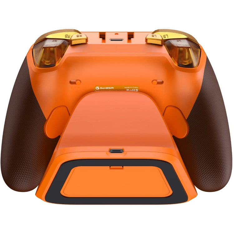 Manette sans fil trimode Gamesir G7 Pro HE - Flamme ambrée (Orange, USB 2,4 GHz Bluetooth, Xbox Series X|S, Xbox One, PC, Android)
