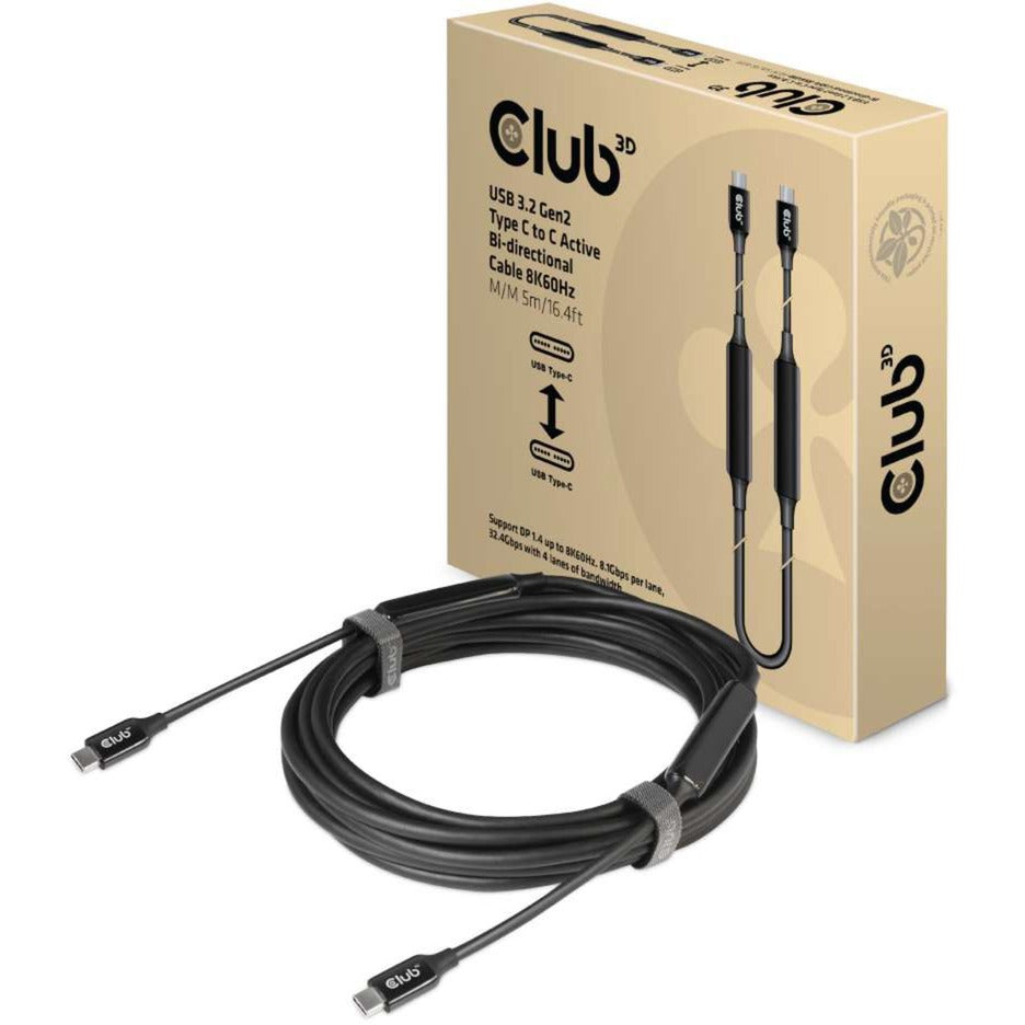 Club 3D USB-C 3.2 Gen2> USB-C actif bidirectionnel