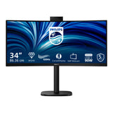 Philips 34b2u3600ch 34 moniteur ultra-large incurvé (noir, 2x HDMI, port d'affichage, 3x USB-A, USB-B, USB-C, RJ-45) - afbeelding 1