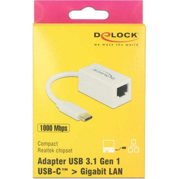 Dellock Superspeed USB-C (USB 3.1 Gen 1) Mâle> Gigabit la