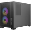 Antec Flux M mini tower housing (black | 1x USB-A | 1x USB-C | tempered glass)